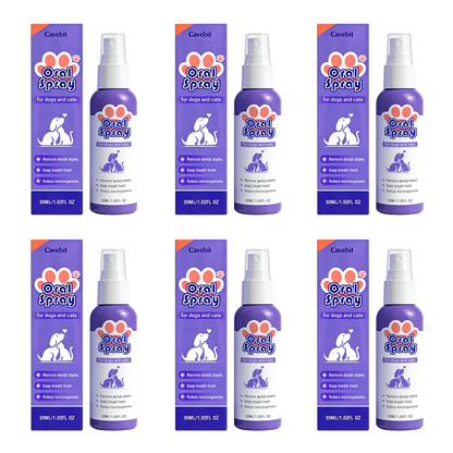 Cavebit™ Pet Oral Spray ✅FDA Approved | Freshen Breath, Remove Tartar & Promote gum regeneration, stabilize teeth 🦷🦷